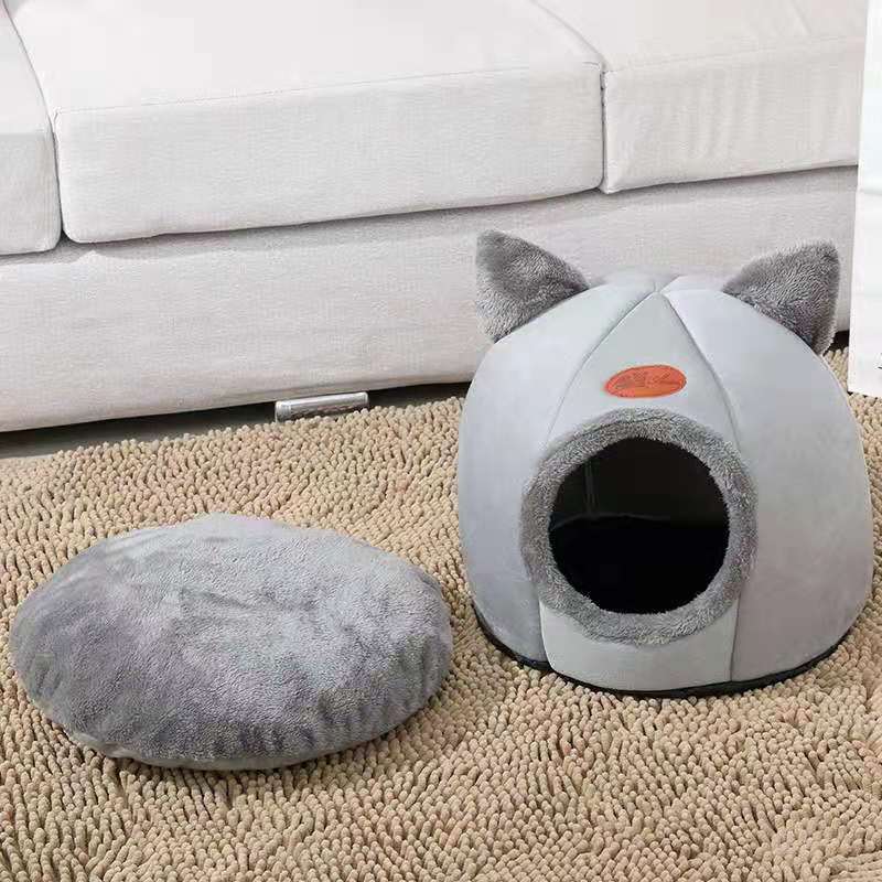 Cuccia super morbida in peluche, comodo e lavabile