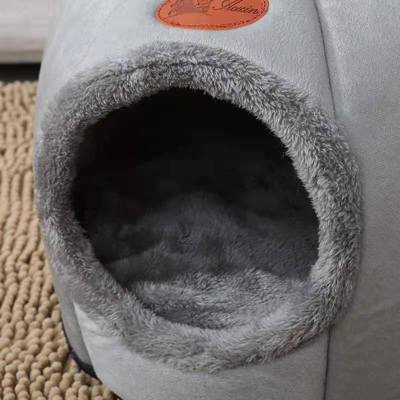 Cuccia super morbida in peluche, comodo e lavabile