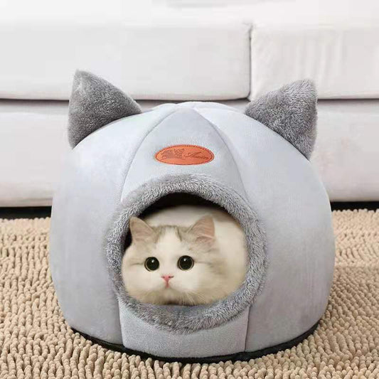 Cuccia super morbida in peluche, comodo e lavabile